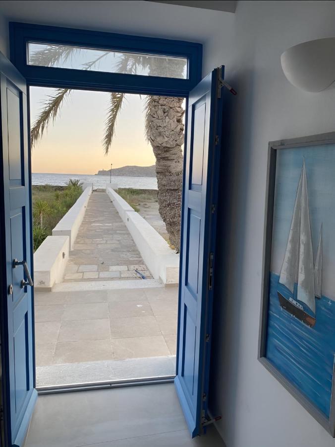 Villa On The Beach, Sarpakis Villa Tzamaria Bagian luar foto