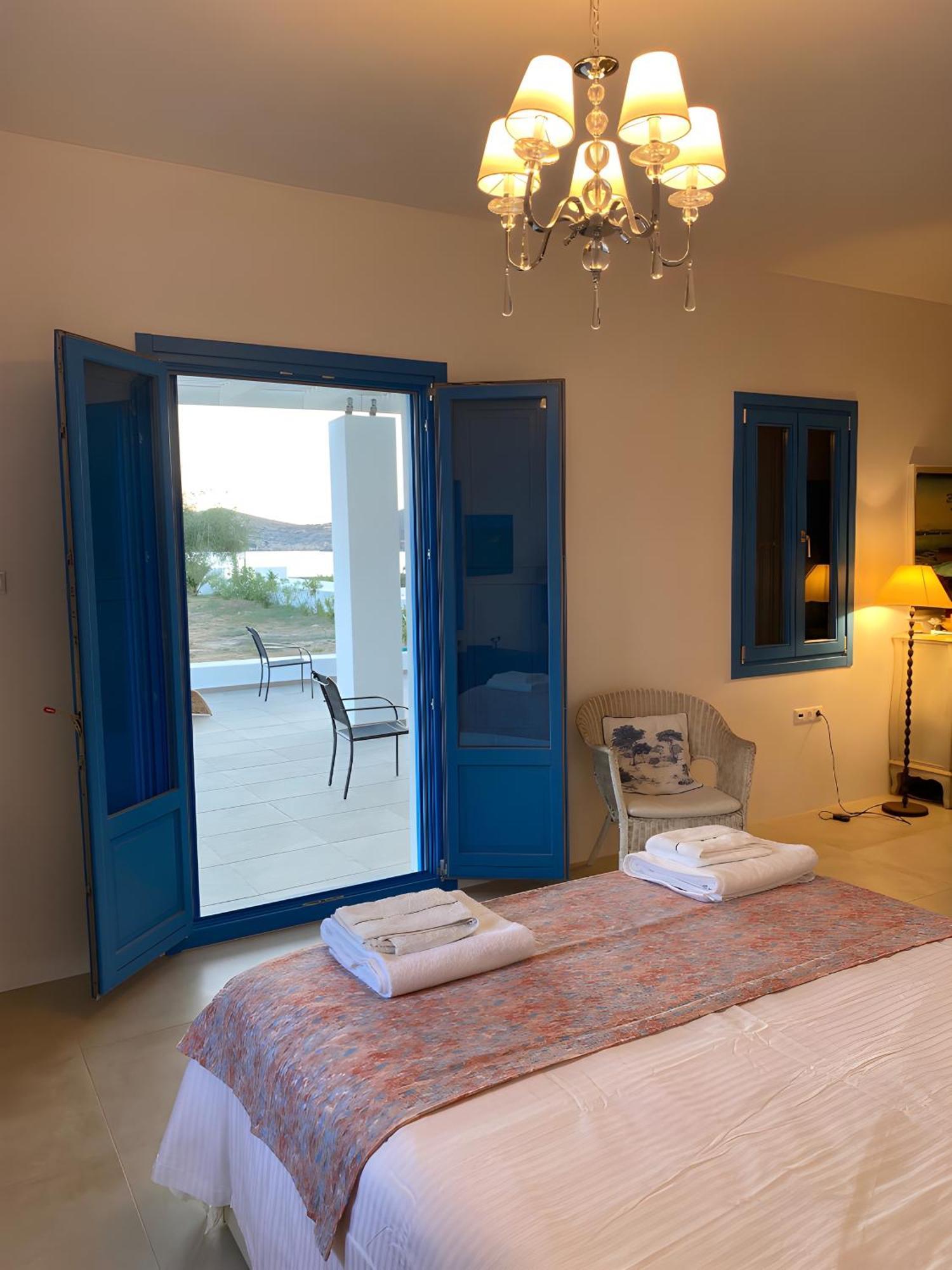 Villa On The Beach, Sarpakis Villa Tzamaria Bagian luar foto