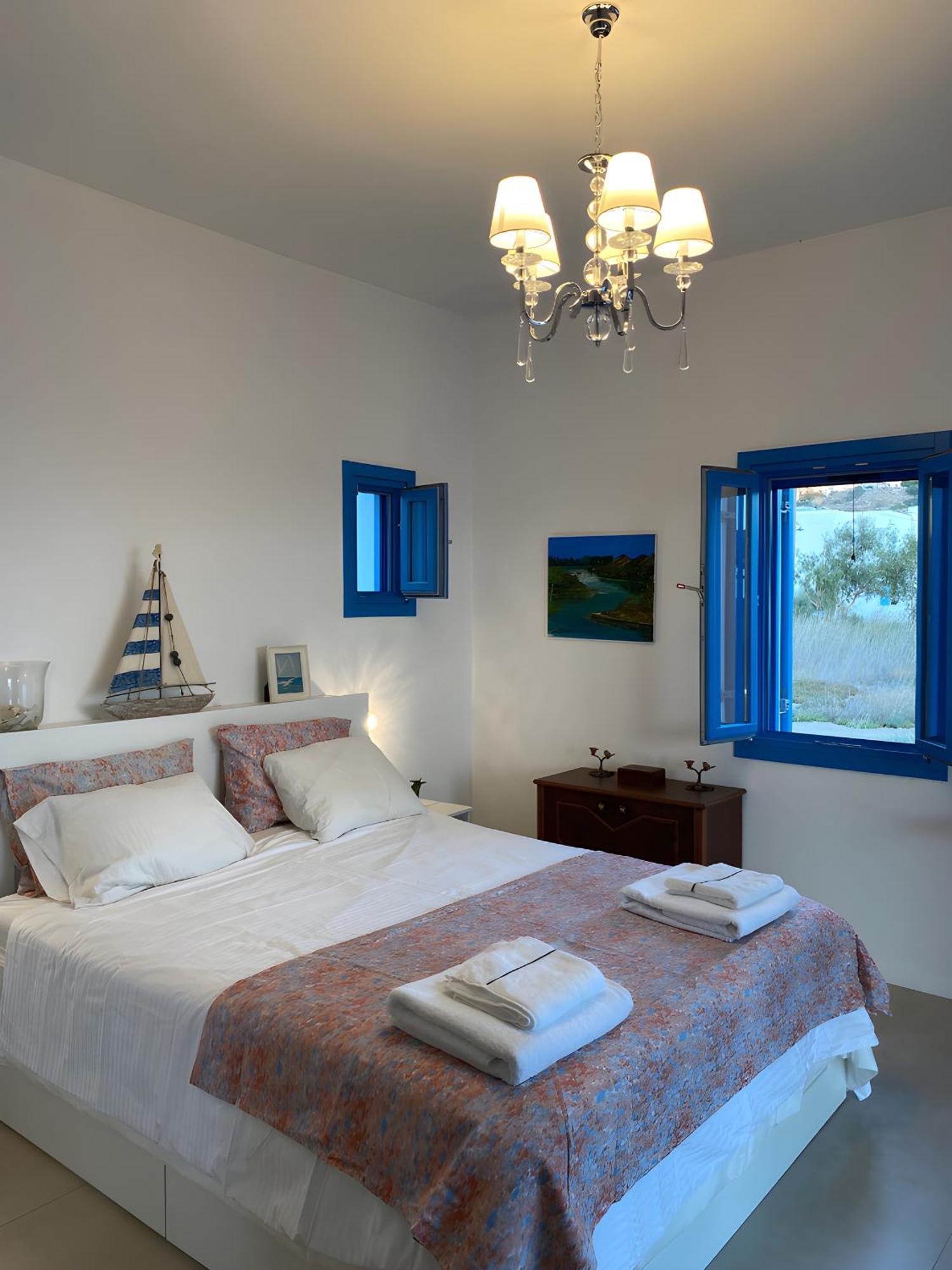 Villa On The Beach, Sarpakis Villa Tzamaria Bagian luar foto