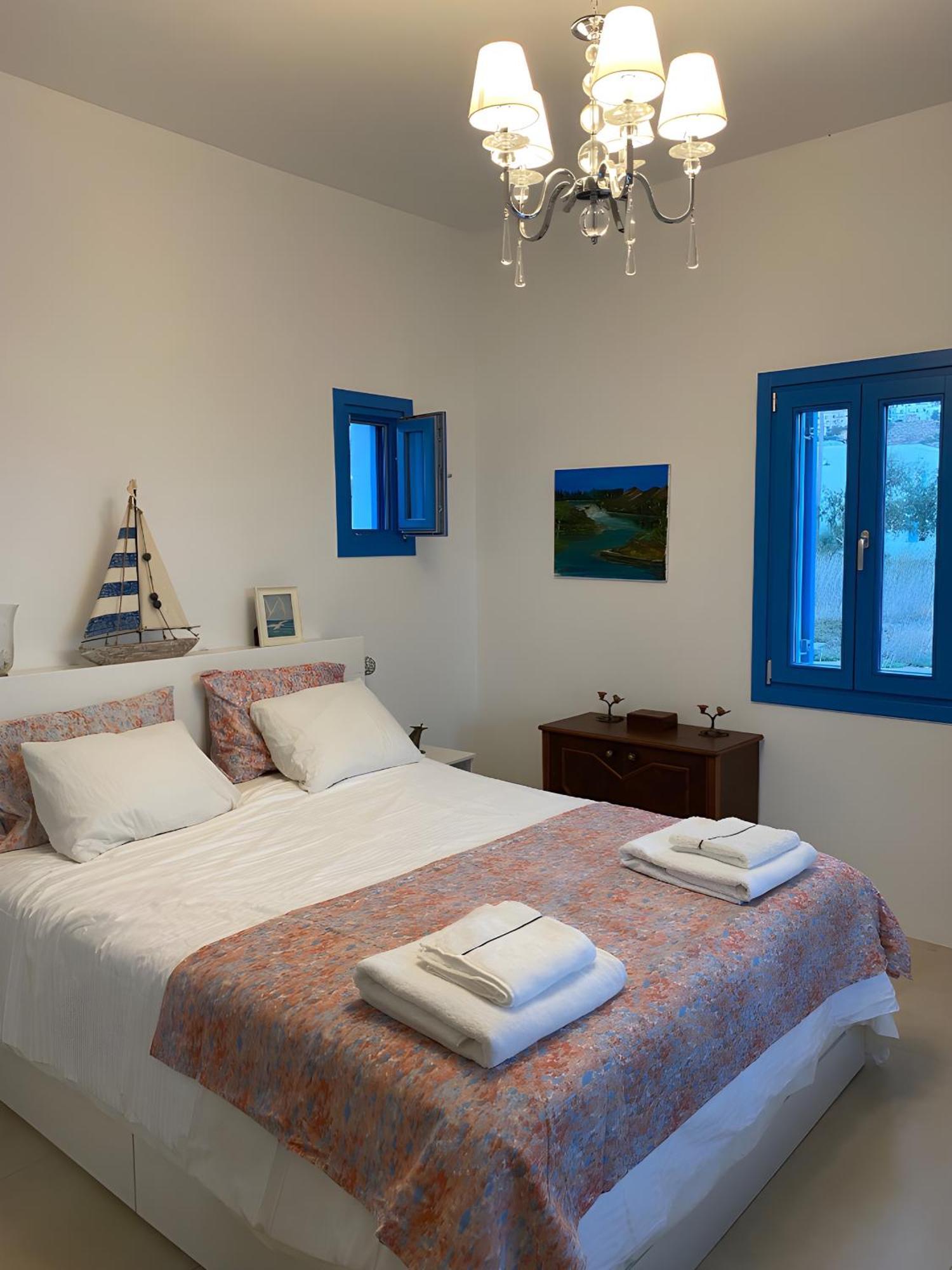 Villa On The Beach, Sarpakis Villa Tzamaria Bagian luar foto