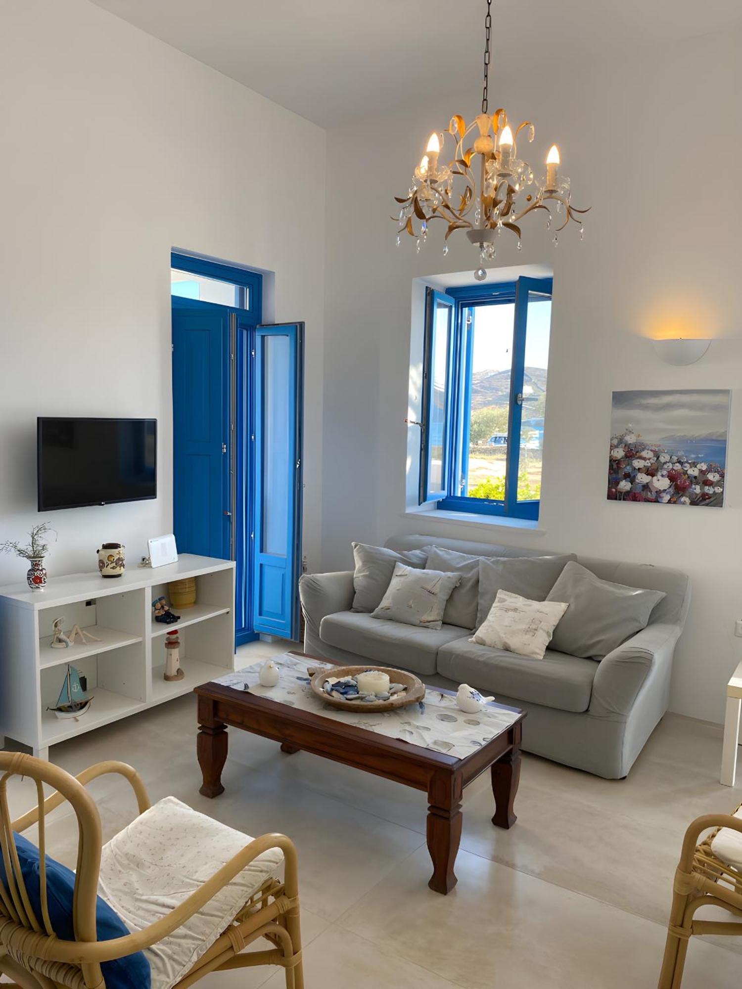 Villa On The Beach, Sarpakis Villa Tzamaria Bagian luar foto